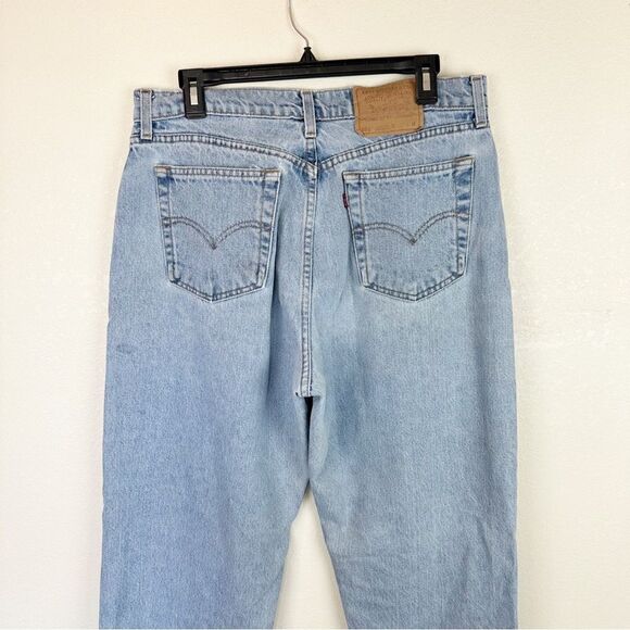 Levis Vintage Mom Jean Denim Tapered Straight Size 14 - Picture 7 of 10